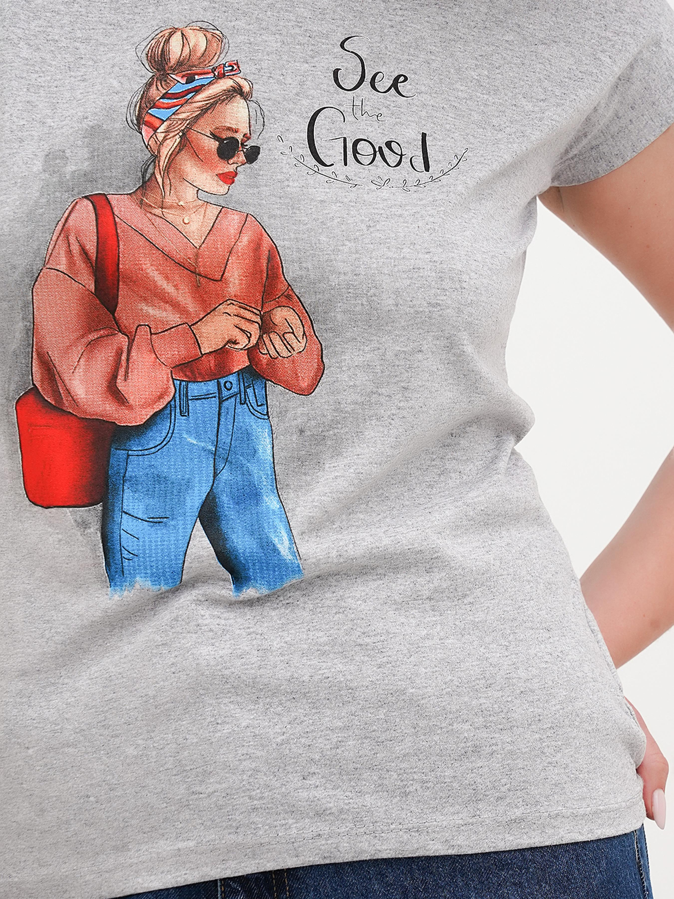 Футболка London Look модель 222-LL-2880 Фото