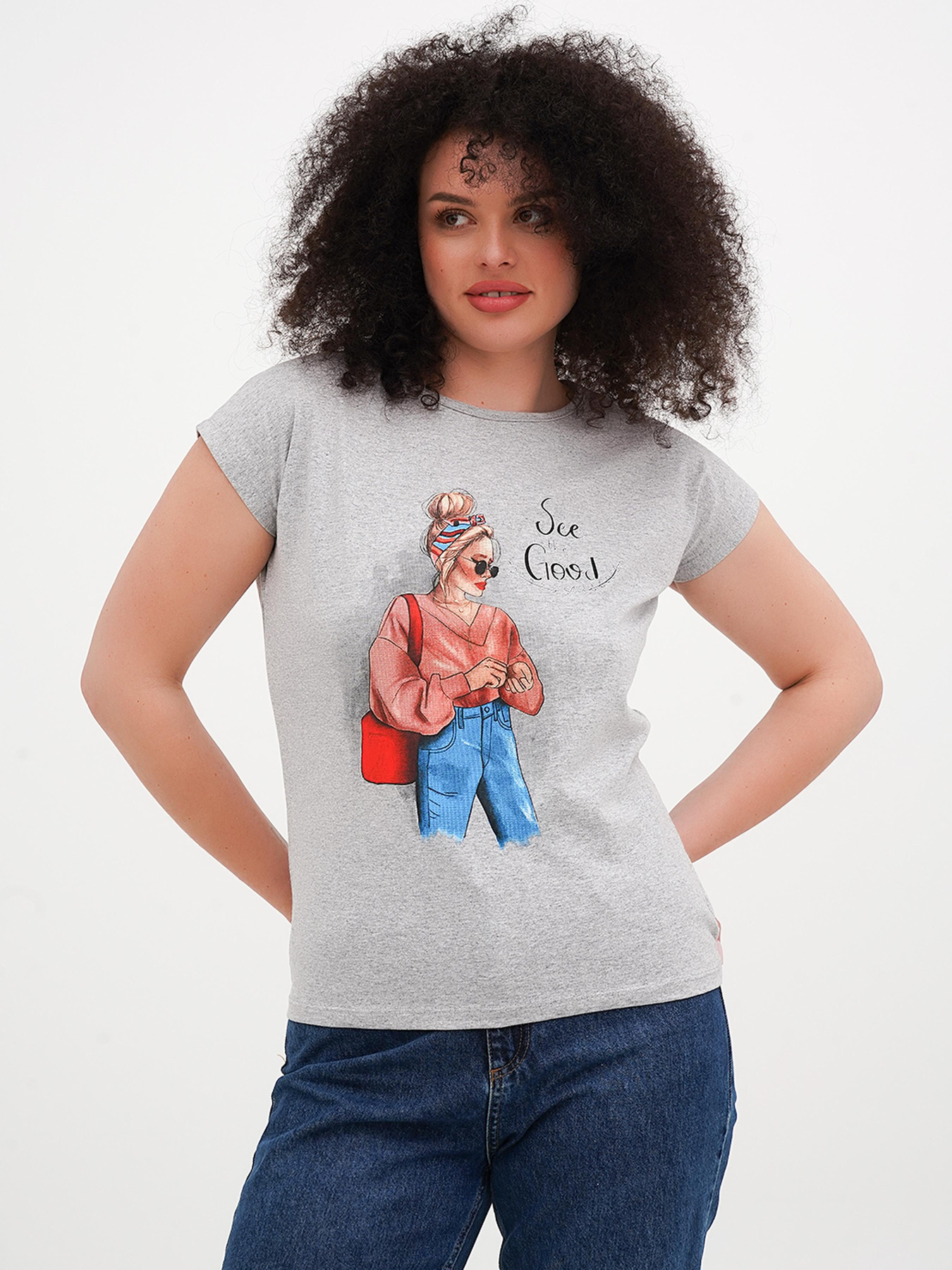 Футболка London Look модель 222-LL-2880 Фото