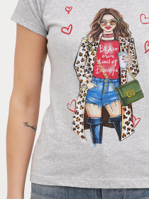 Футболка London Look модель 242-LL-2999-281 Фото