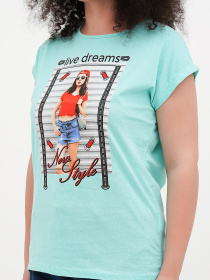 Футболка London Look модель 242-LL-2999-282 Фото