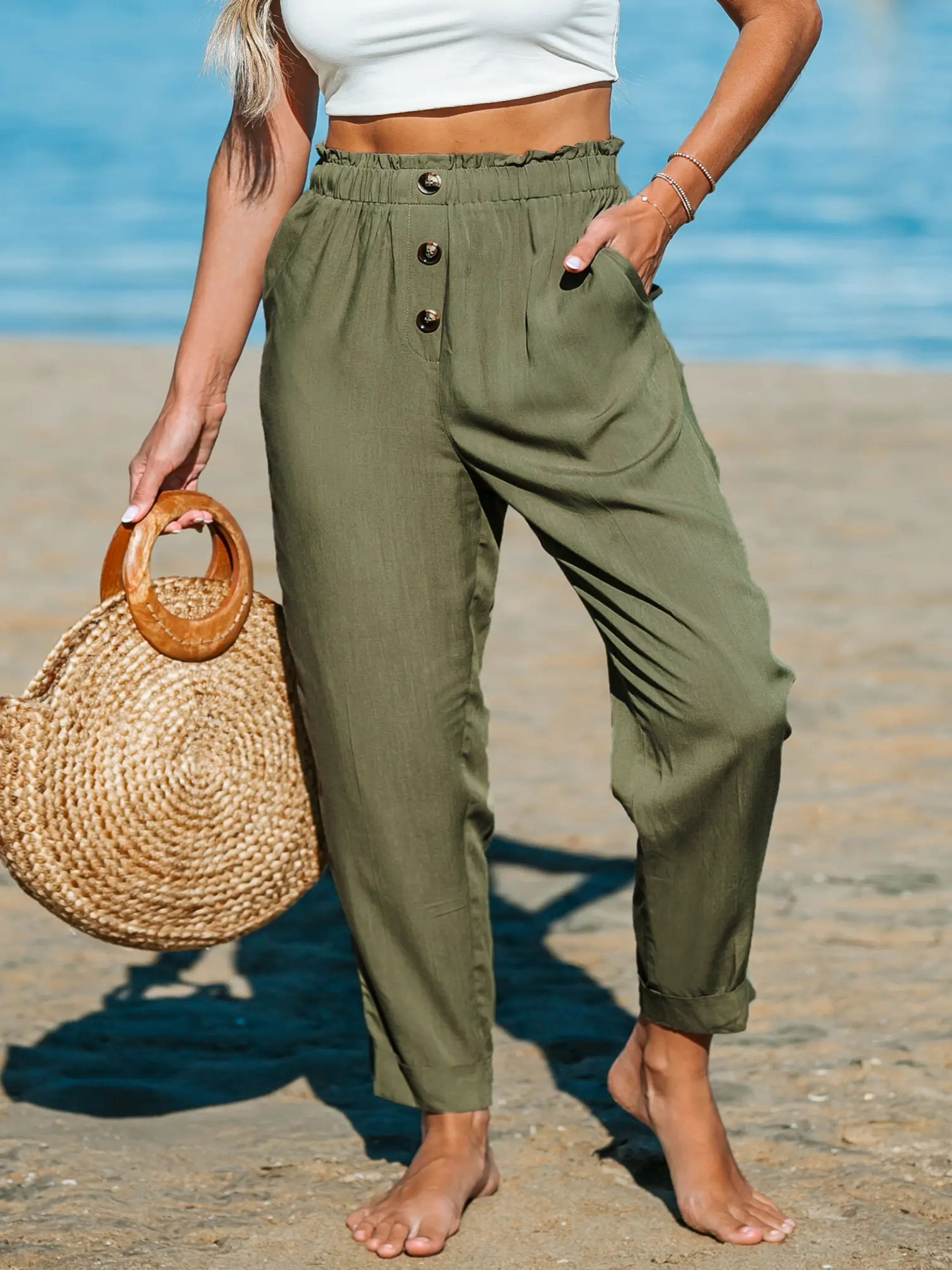 Штани повсякденні Cupshe модель 76651 Фото