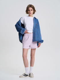 Шорты Роза модель 231112_lavender Фото