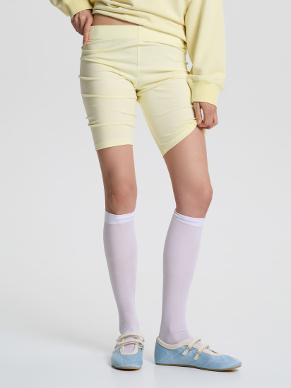 Велосипедки жіночі ніжно-жовтого кольору ТМ РОЗА модель 220910_yellow — фото - INTERTOP