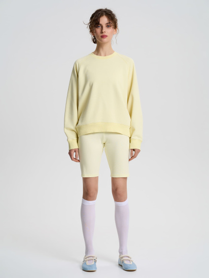 Велосипедки жіночі ніжно-жовтого кольору ТМ РОЗА модель 220910_yellow - фото