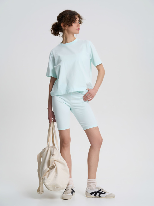 Велосипедки Роза модель 220910_turquoise Фото