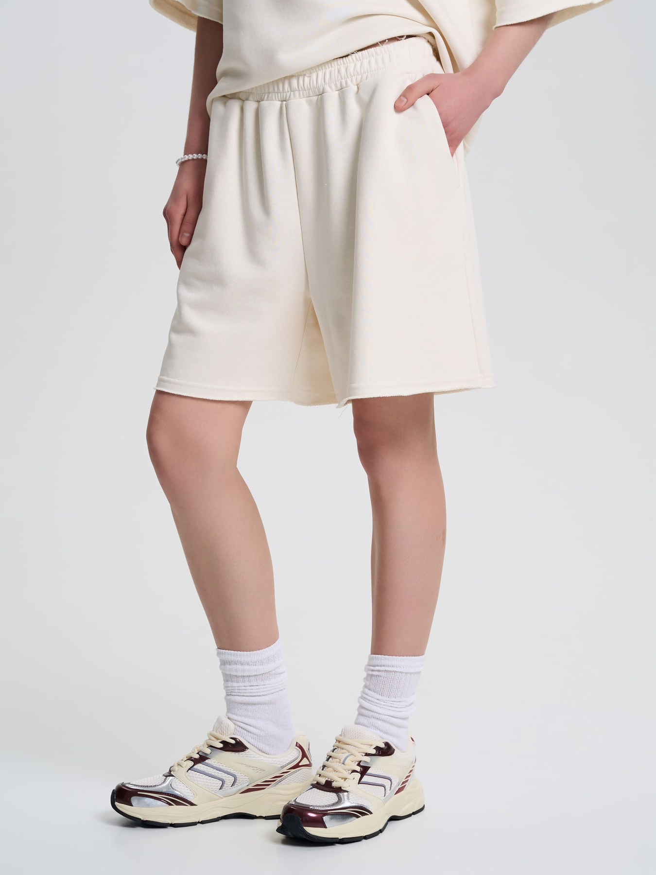 Шорти Роза модель 240612_beige Фото