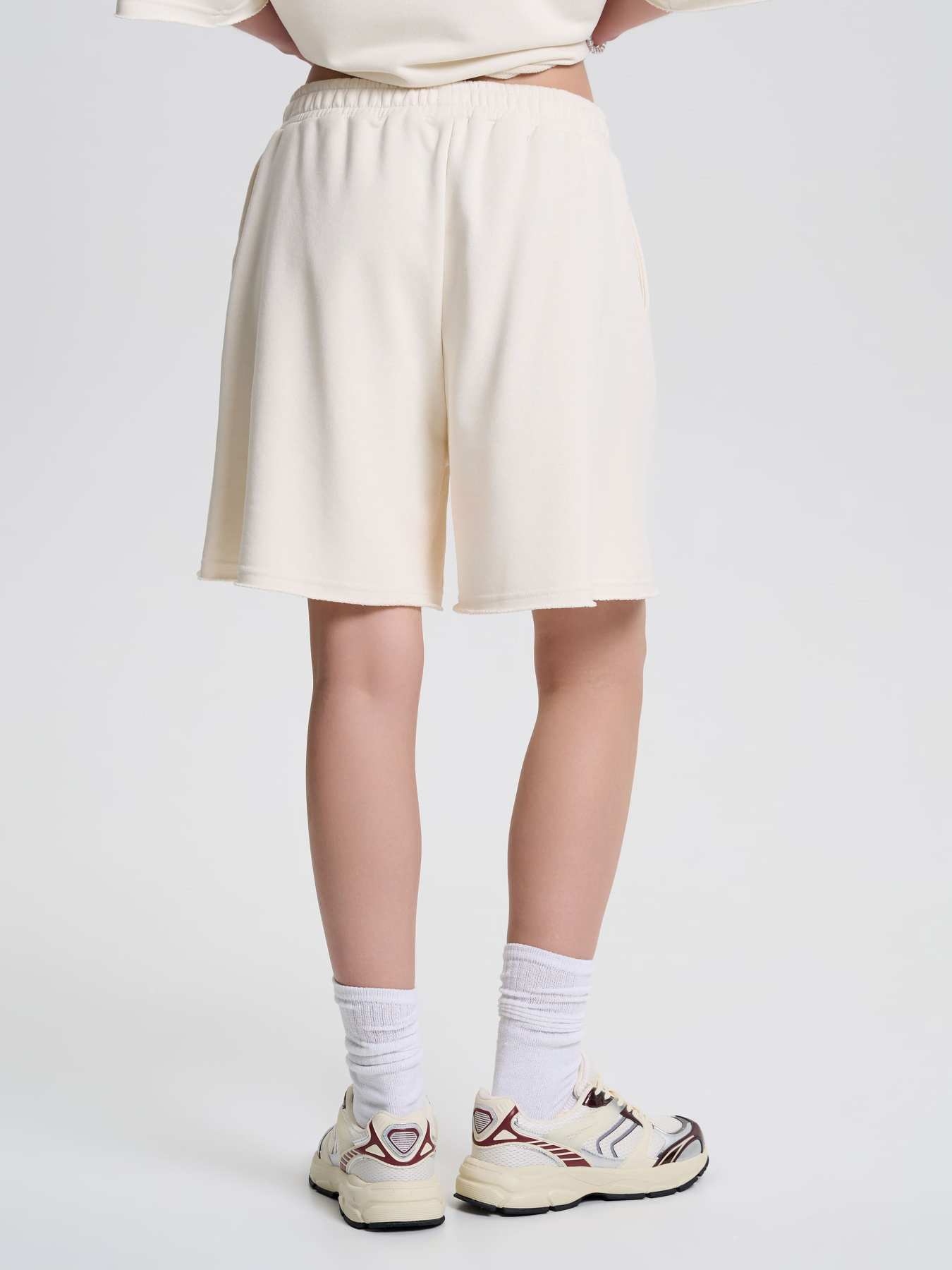 Повсякденні шорти Роза модель 240612_beige Фото