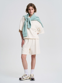 Повсякденні шорти Роза модель 240612_beige Фото