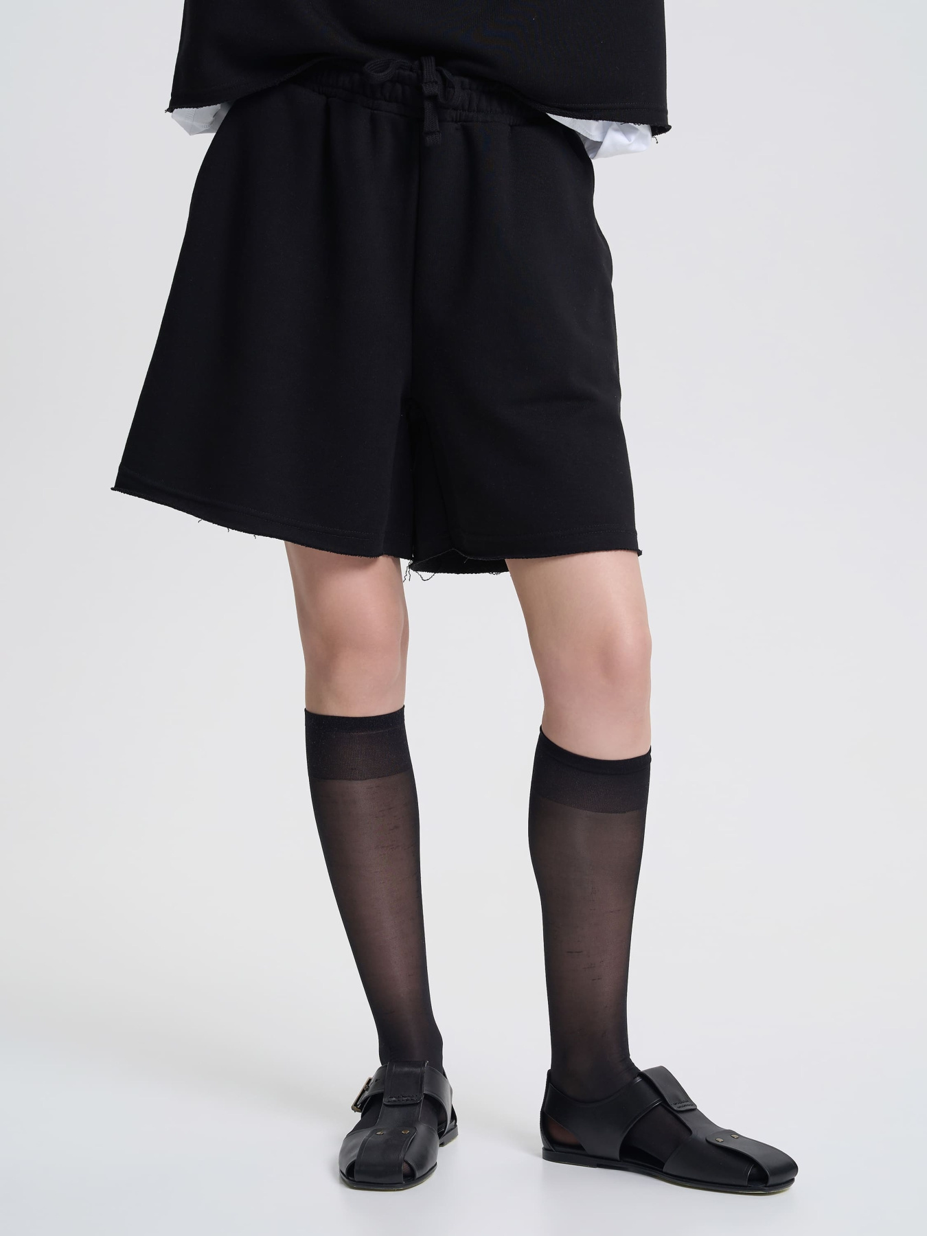 Шорти Роза модель 240612_black Фото