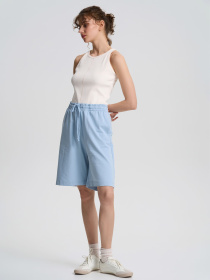 Повседневные шорты Роза модель 211024_gray_blue Фото