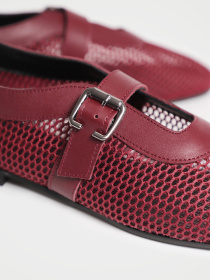 Балетки Respect модель 447-04-BORDO Фото