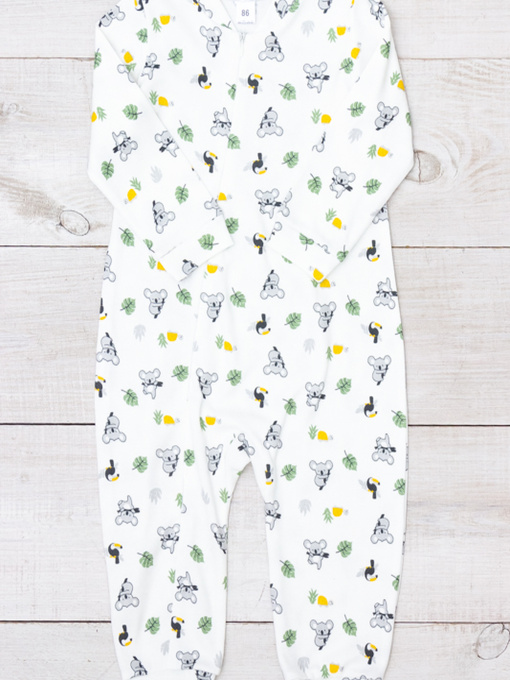 Нательный комбинезон Носи своє модель 5076-016-4-koala-molochnij Фото