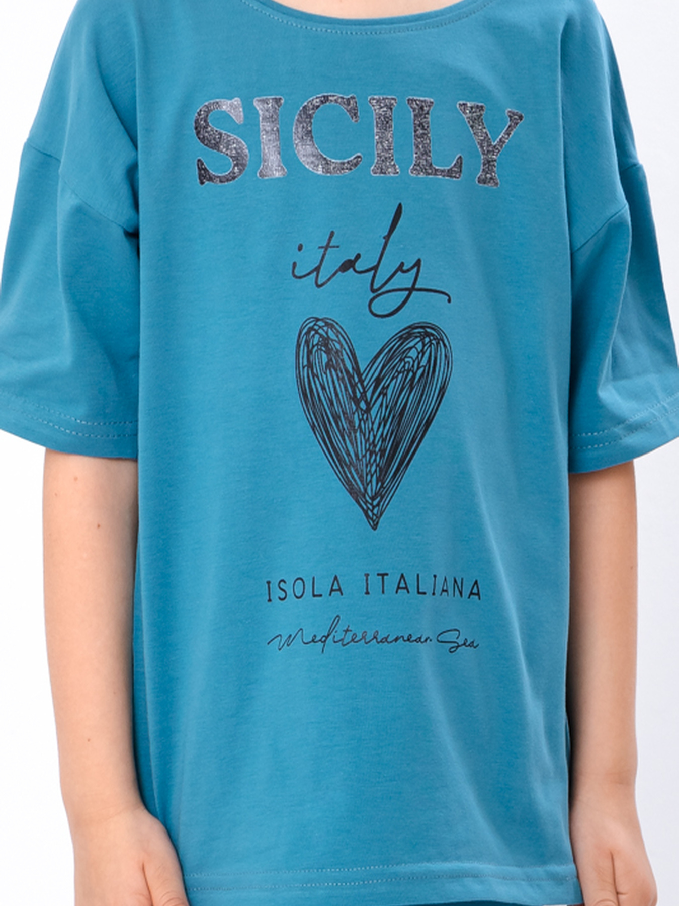 Костюм Носи своє модель 6420-036-33-lazurno-srij-sicily Фото