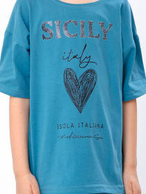 Костюм Носи своє модель 6420-036-33-lazurno-srij-sicily Фото