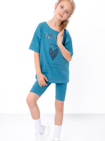 Повседневный костюм Носи своє модель 6420-036-33-lazurno-srij-sicily Фото