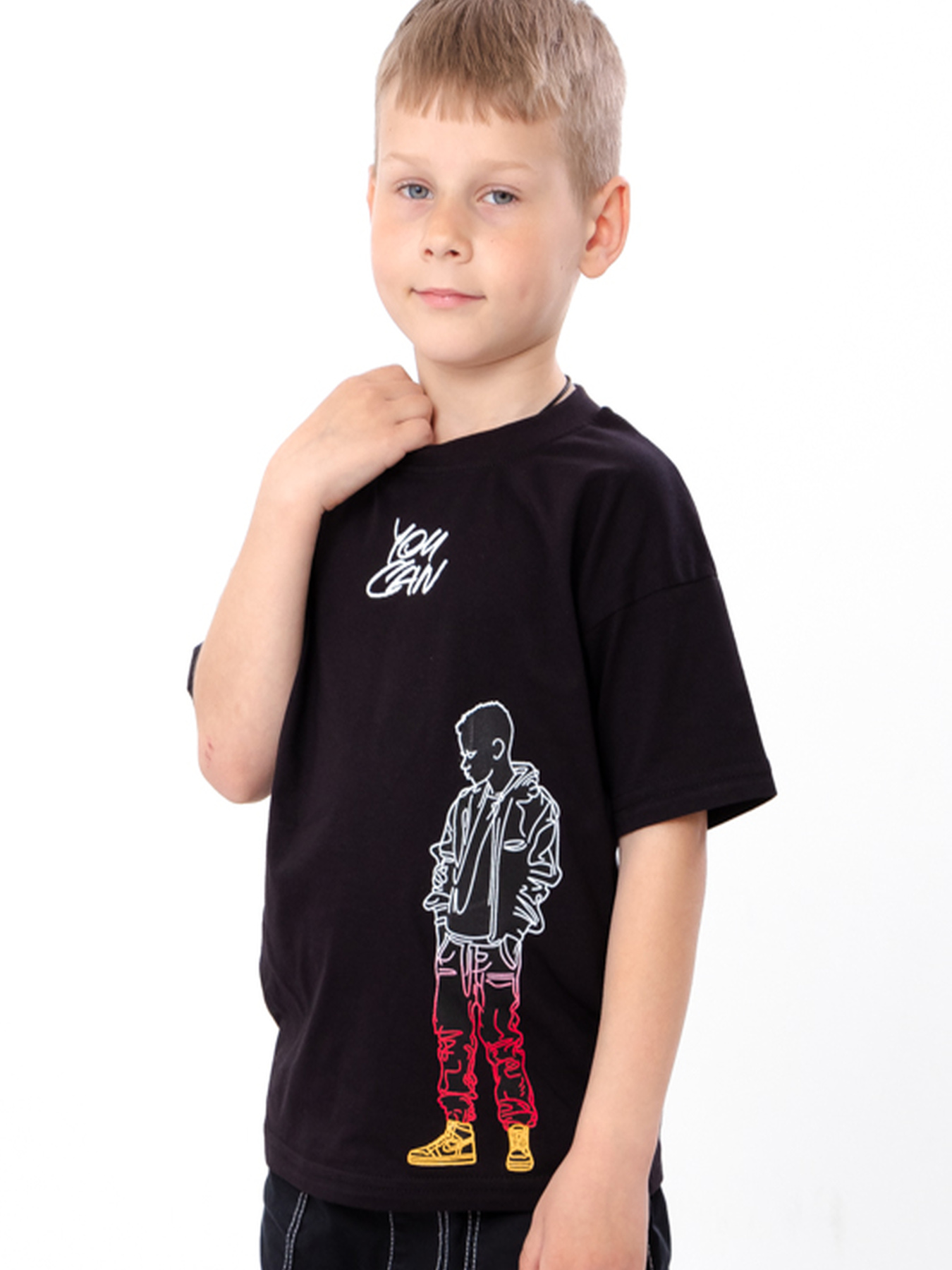 Футболка Носи своє модель 6414-001-33-4-chornij-you-can Фото