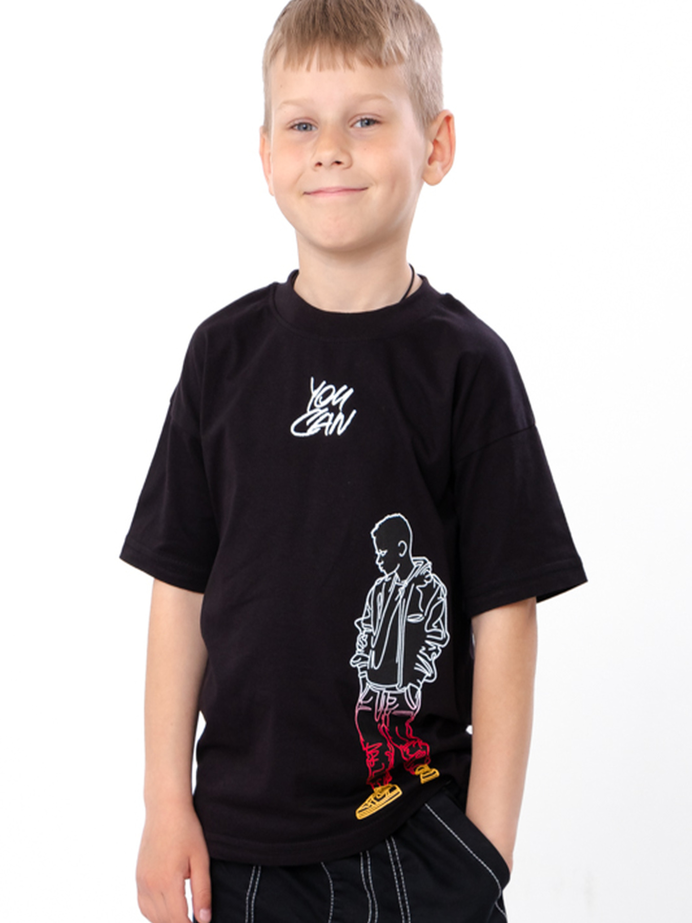 Футболка Носи своє модель 6414-001-33-4-chornij-you-can Фото