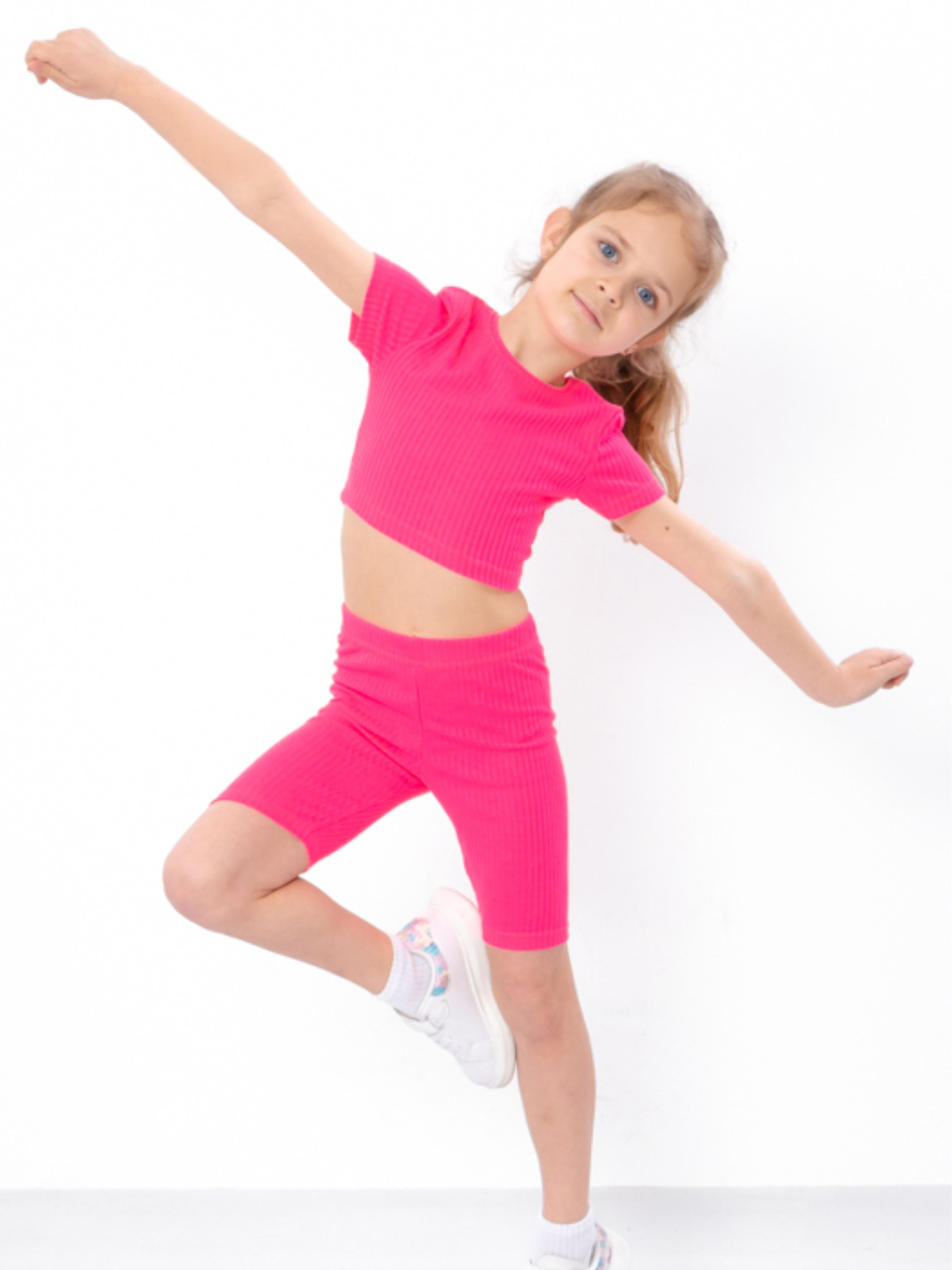 Повсякденний костюм Носи своє модель 6381-103-rozhevij-neon Фото