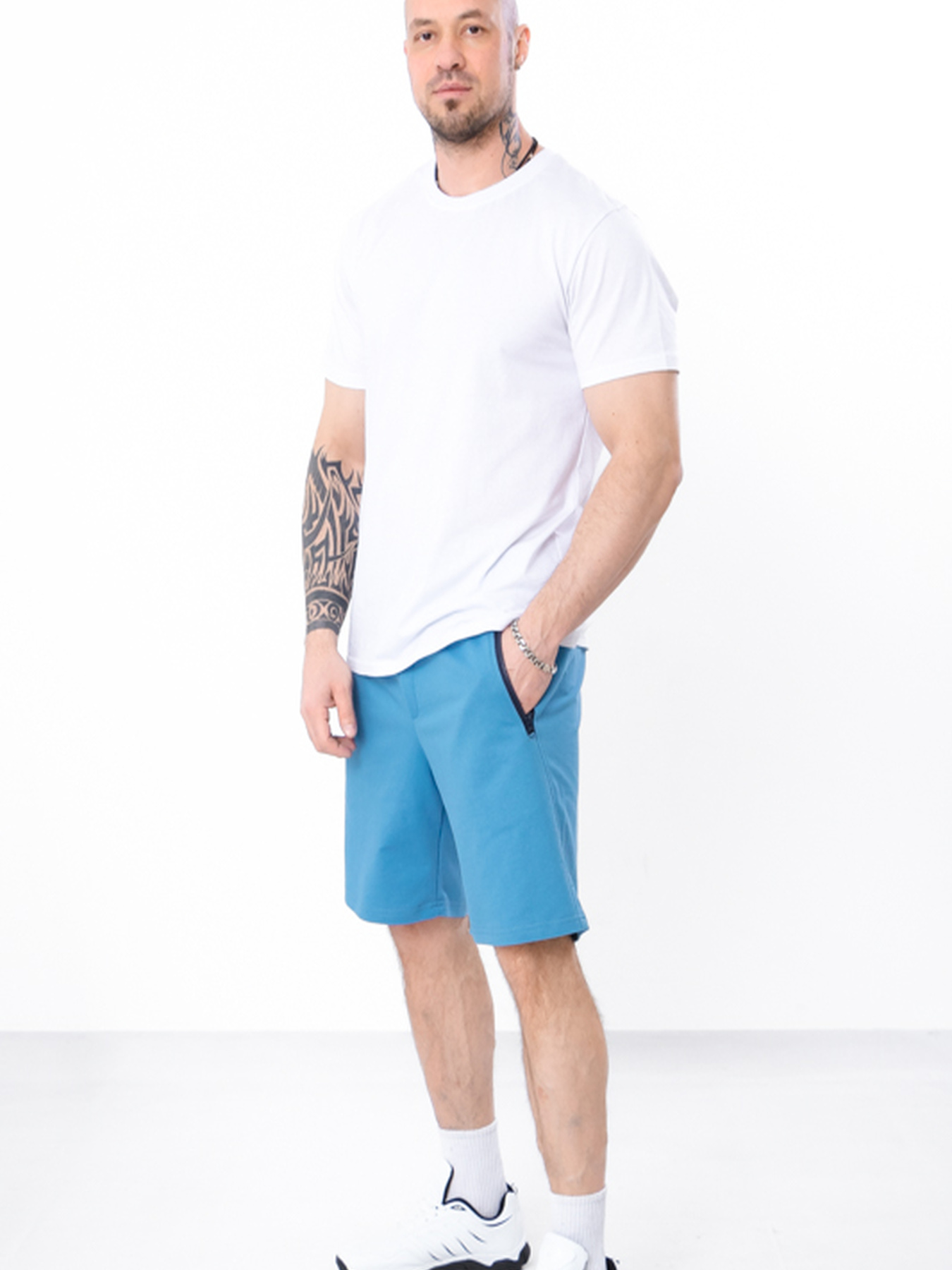 Повсякденні шорти Носи своє модель 8347-057-goluba-blakitx Фото