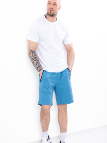 Повседневные шорты Носи своє модель 8347-057-goluba-blakitx Фото