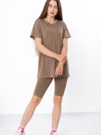 Повседневный костюм Носи своє модель 8138-036-olivkovo-korichnevij Повседневный костюм Носи своє модель 8138-036-olivkovo-korichnevij Фото