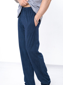 Піжама Носи своє модель 8094-002-rombi-chornilxno-sinj-srij Фото