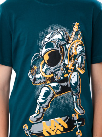 Футболка Носи своє модель 6021-4-chornij-kosmonavt Фото