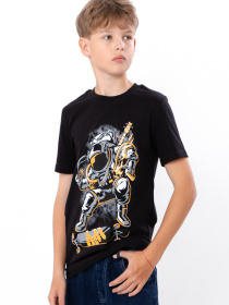 Футболка Носи своє модель 6021-4-chornij-kosmonavt Фото