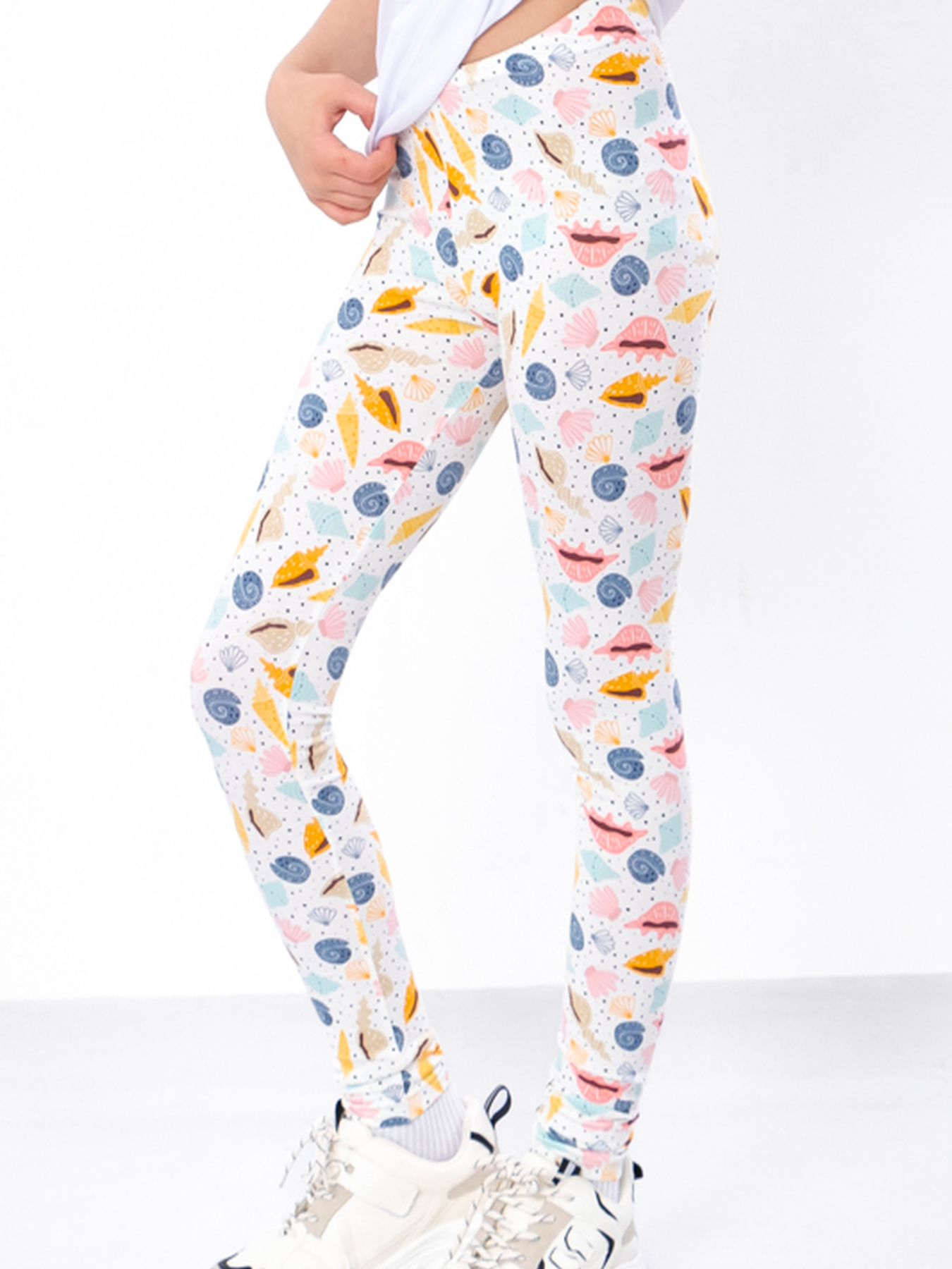 Леггинсы Носи своє модель 6000-043-mushl-molochnij Фото