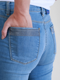 Скинни джинсы Trussardi Jeans модель 56J000011T003647U671 Фото