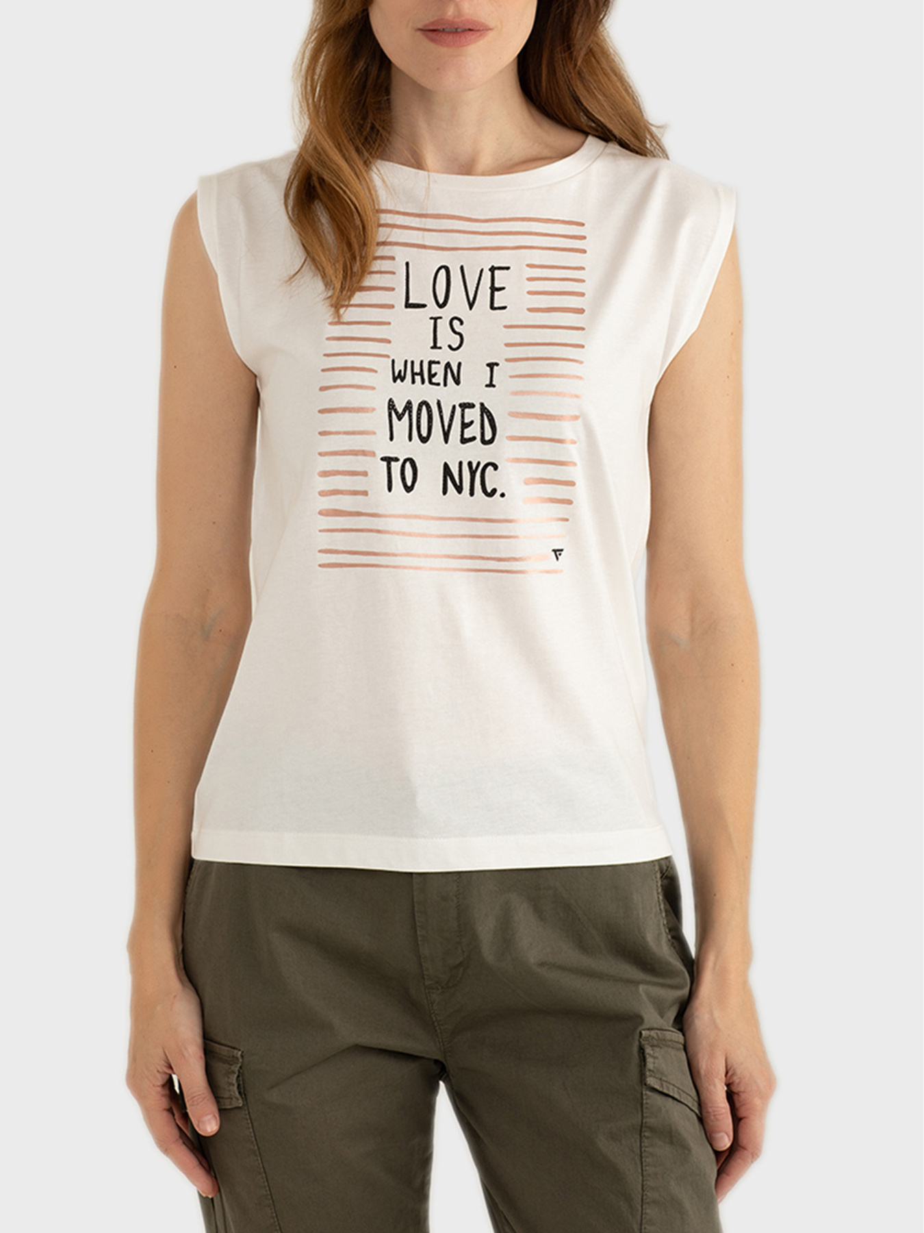 Футболка Fred Mello модель FW24S01TU_OFF.WHITE Фото