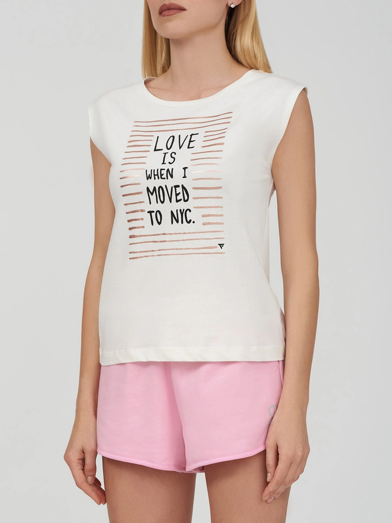 Футболка Fred Mello модель FW24S01TU_OFF.WHITE Фото