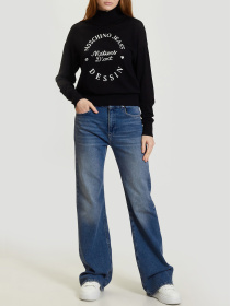 Расклешенные джинсы Moschino модель 242K2A030987211343 Фото