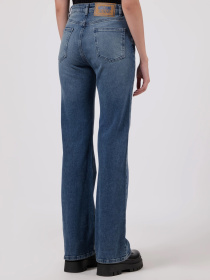 Расклешенные джинсы Moschino модель 242K2A030987211343 Фото