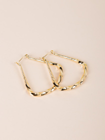 Серьги-кольца Famo модель SER-UZG-36_01 Фото