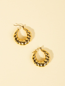 Серьги-кольца Famo модель SER-DM-20069-1_01 Фото