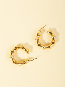 Серьги-кольца Famo модель SER-DM-189_01 Фото