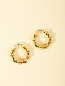 Серьги-кольца Famo модель SER-DM-189_01 Фото