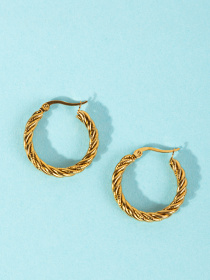 Серьги-кольца Famo модель SER-DM-20069-31_01 Фото