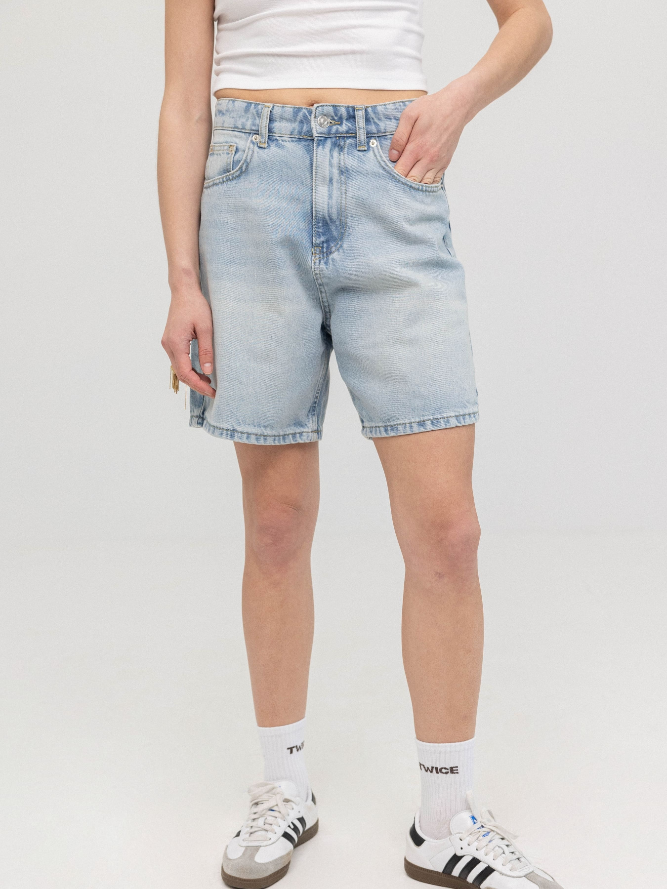 Шорти джинсові Twice модель 25053901405 Фото