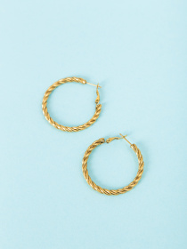 Серьги-кольца Famo модель SER-DM-202_01 Фото