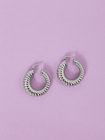 Серьги-кольца Famo модель SER-DM-206_01 Фото