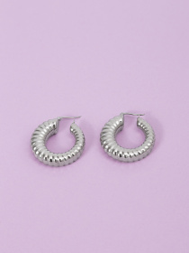 Серьги-кольца Famo модель SER-DM-206_01 Фото