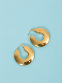 Серьги-кольца Famo модель SER-DM-216_01 Фото