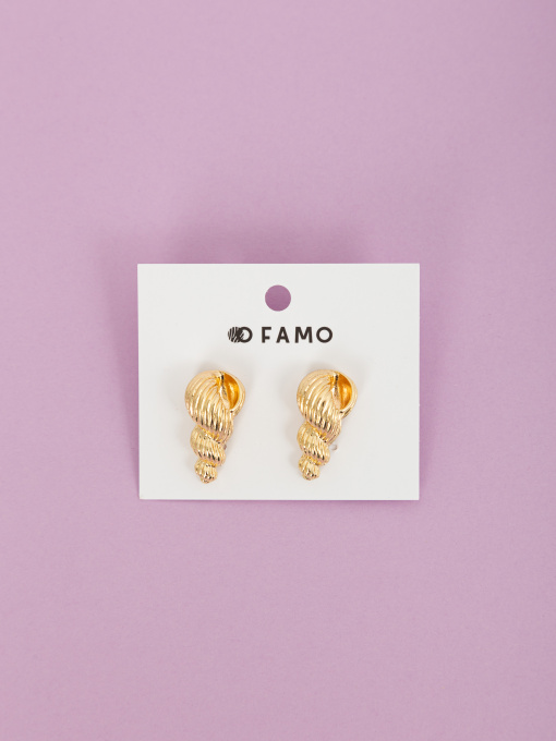 Серьги-гвоздики Famo модель SER-UZG-751_01 Фото