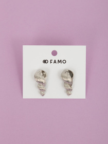 Серьги-гвоздики Famo модель SER-UZG-751_02 Фото