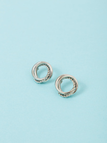 Серьги-гвоздики Famo модель SER-UZG-757_02 Фото