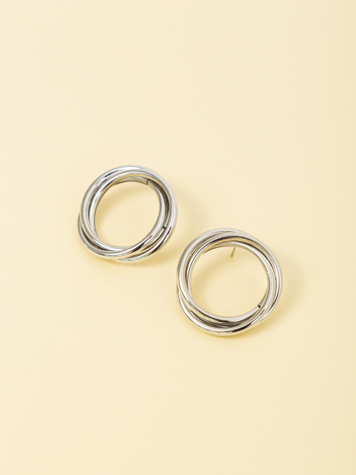 Серьги-гвоздики Famo модель SER-UZG-764_02 Фото