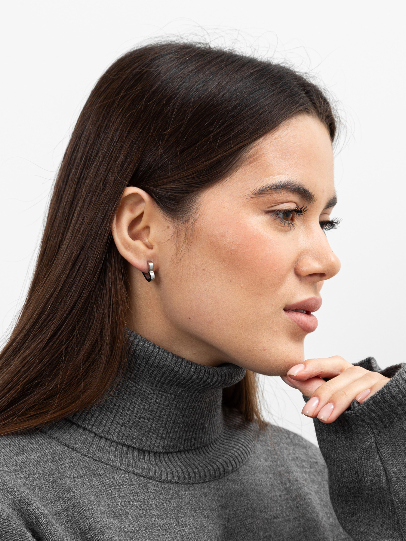 Серьги-кольца Famo модель SER-12550_01 Фото