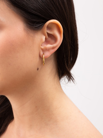 Серьги-кольца Famo модель SER-12537_01 Фото